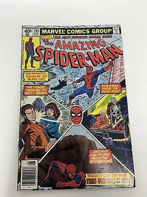 Buy Amazing Spider-Man #195 (vol 1), Aug 1979 - VF - Mark Jewelers Insert Variant • 48.25£