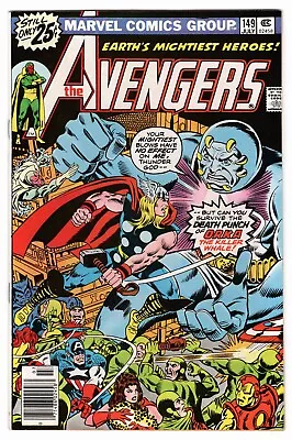 Buy Avengers Vol 1 No 149 Jul 1976 (FN/VFN) (7.0) Marvel, Bronze Age • 17.59£