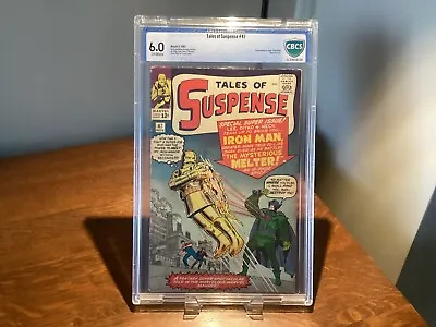 Buy Tales Of Suspense 47 CBCS. 6.0 Off White Pages.1963 • 264.61£