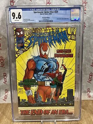 Buy 1995 Spectacular Spider-man #229 Buscema & Sienkiewicz Art Newsstand Cgc 9.6 Wp • 55.86£
