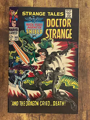 Buy Strange Tales #163 - STUNNING HIGH GRADE - Marvel Comics 1967 • 25.58£