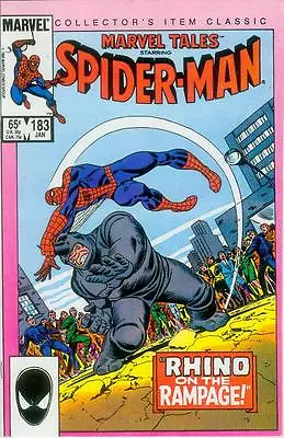 Buy Marvel Tales # 183 (Amazing Spiderman Reprints #43) (USA,1986) • 2.57£