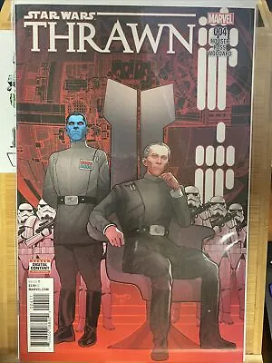Buy Star Wars Thrawn #4 1st Print Renaud A Cover Moff Grand Tarkin Marvel 2018 • 15.83£