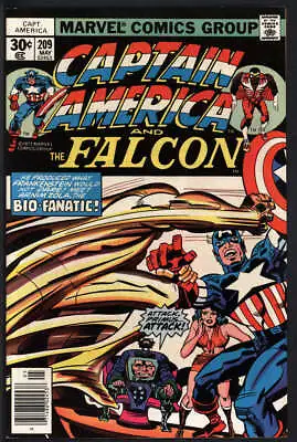 Buy Captain America #209 9.0 // 1st Full App Primus + Doughboy 1977 • 27.01£