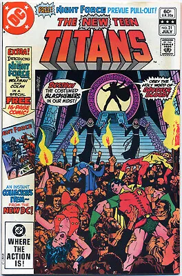 Buy New Teen Titans #21 (dc 1982) Vf/nm First Print • 16.99£