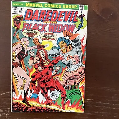 Buy Daredevil # 105 Marvel (1973) 1st Cover Appearance & Origin Moondragon • 19.99£