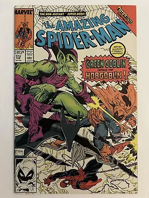 Buy Amazing SpiderMan #312 Marvel 1988 Todd McFarlane Green Goblin Vs Hobgoblin NM • 24.12£