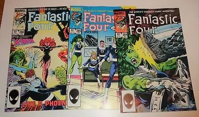 Buy Fantastic Four #284,285,286 Nm 9.4 White  1985  John Byrne 2nd App X-factor • 28.09£
