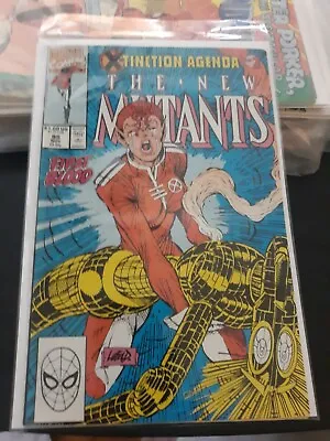 Buy New Mutants #95 1st Print (1990, Marvel Comics) KEY ISSUE DEATH OF WARLOCK - VF • 7.96£
