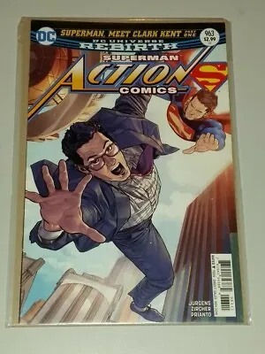Buy Action Comics #963 Dc Comics Superman November 2016 Nm+ (9.6 Or Better) • 4.99£