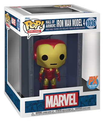 Buy Funko Pop Deluxe Px Exclusive Iron Man Model 4 1036 Bobble-head Figure Avengers • 7.66£