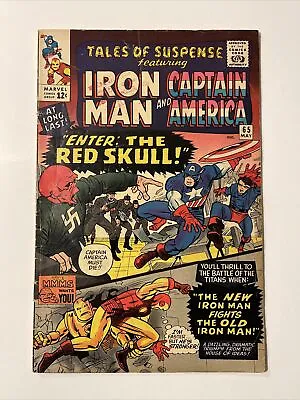 Buy Tales Of Suspense #65 (1965 Marvel Comics) Silver Age Red Skull • 60.28£