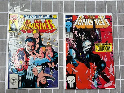 Buy #51 &52 The Punisher, Lot Of 2, Both NM, Marvel • 11.99£