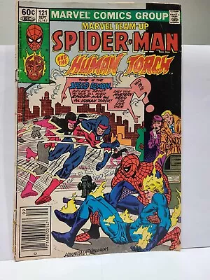 Buy 1982 Spider-Man & Human Torch Team-Up: Marvel Team-Up #121 - Rare Comic Book! • 19.76£