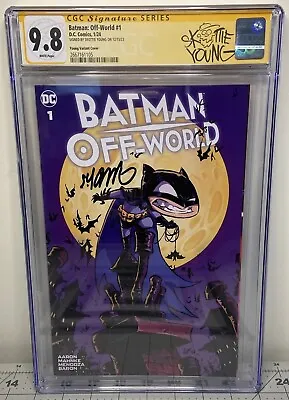Buy Batman: Off-World #1 CGC SS 9.8 Signed Skottie Young Variant 1st DC Cover 🔑 • 201.07£