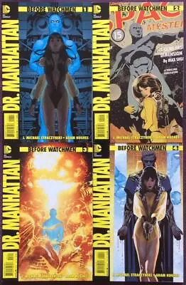 Buy Before Watchmen Dr. Manhattan #1 To #4 Complete Series A Covers (DC 2012) VF-NM. • 33.07£