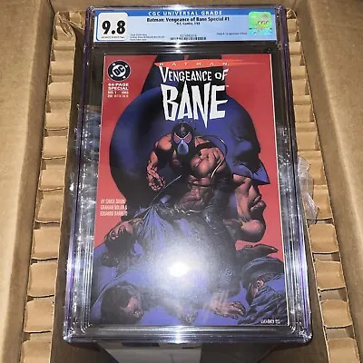 Buy Batman: Vengeance Of Bane Special #1 CGC 9.8 Rare, 1st Bane • 323.98£