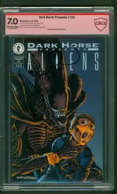 Buy Dark Horse Presents Aliens CBCS ASP 7.0 Bernie Wrightson 1995 Up CGC Paul Pope • 71.15£