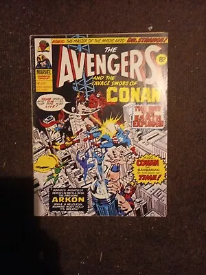 Buy Marvel UK, Avengers, Savage Sword Of Conan, #117, 1975, Dr Strange • 6£