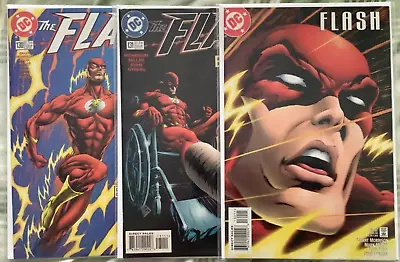 Buy Flash #130, 131, 132 - Emergency Stop - Complete Story - Morrison (dc, 1997) • 15£