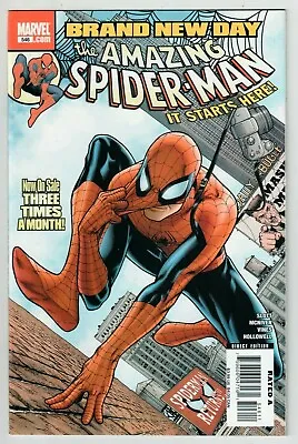 Buy AMAZING SPIDER-MAN #546 Regular Cover 1st Print 1st Mr. Negative Jackpot 2008 • 7.88£