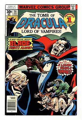 Buy Tomb Of Dracula #58 VG+ 4.5 1977 • 12.86£