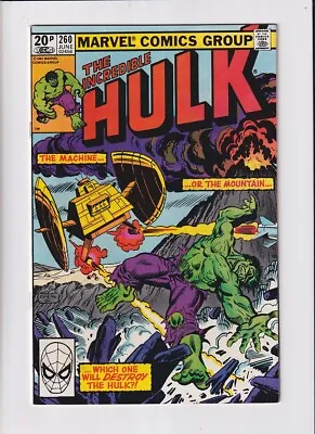 Buy Incredible Hulk (1962) # 260 UK Price (3.5-VG-) 1981 • 4.50£