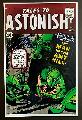 Buy TALES TO ASTONISH #27 Cover Poster Signed By STAN LEE. 11x17 • 199.31£