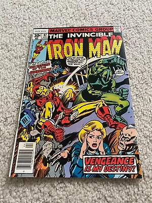 Buy Iron Man  97  VF/NM  9.0  High Grade  Guardsman  Jasper Sitwell  Marvel  1977 • 16.05£