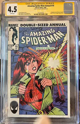 Buy Amazing Spider-Man Annual #19, CGC SS 4.5, Signed By Jim Shooter • 316.62£