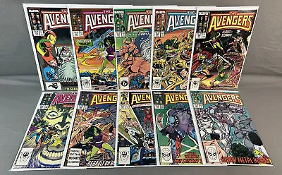 Buy Avengers #280-289 10 Book Straight Run 1st App Artemis, Kubik, Heavy Metal • 27.32£
