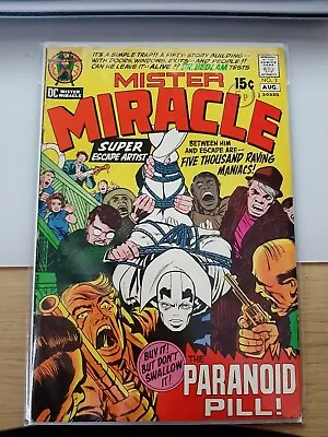 Buy Mister Miracle Vol 1 #3 Aug 1971 DC, Bronze Age, Jack Kirby Art • 11£