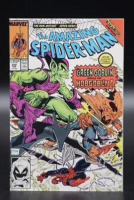 Buy Amazing Spider-Man (1963) #312 Todd McFarlane Green Goblin Hobgoblin Cover NM- • 19.30£