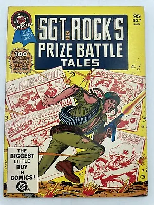 Buy SGT Rock’s Prize Battle Tales 1981 No. 7 March DC Paperback Rare DC • 15.77£