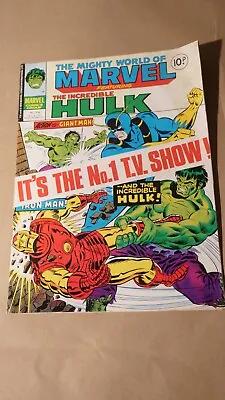 Buy Mighty World Of Marvel #316 October 1978 Hulk And Giant Man • 5.95£