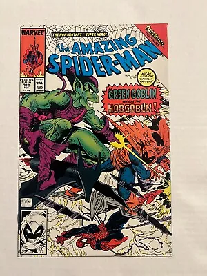 Buy Amazing Spider-man 312 Green Goblin Vs Hobgoblin Todd Mcfarlane Cover & Art 1989 • 15.81£
