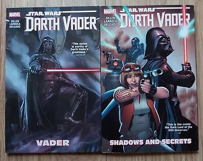 Buy Marvel Graphic Novels Star Wars Darth Vader Vol 1 And 2 Vader/ Shadows &Secrets • 7.99£