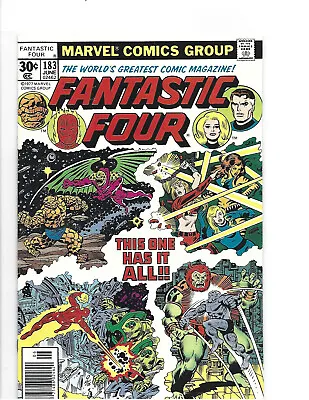 Buy Fantastic Four # 183 * Marvel Comics * 1977 * Tigra * Thundra • 3.93£