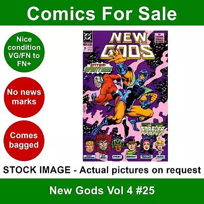 Buy DC New Gods Vol 4 #25 Comic - VG/FN+ 01 April 1991 • 3.99£