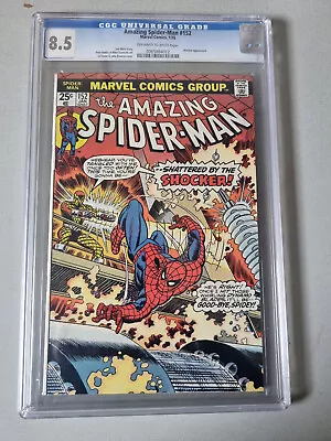 Buy THE AMAZING SPIDER-MAN COMIC No. 152 - 1976 - CGC Grade 8.5 • 93.50£