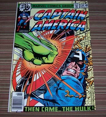 Buy Captain America 230 VF- Marvel Bronze Age Hulk 1979 • 23.98£