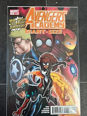 Buy AVENGERS ACADEMY GIANT SIZE #1 MARVEL COMICS Spiderwoman Blacksuit • 5.99£