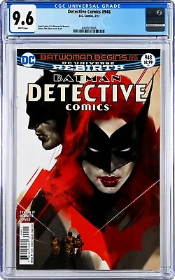 Buy Detective Comics #948 CGC 9.6 (Mar 2017, DC) James Tynion, 1st Victoria October • 39.50£