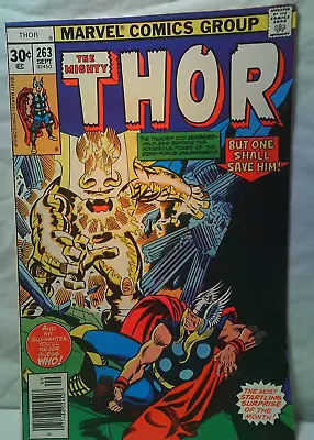 Buy The Mighty Thor 1977 Marvel Comics 263 • 3.13£