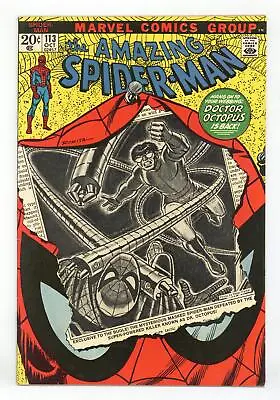 Buy Amazing Spider-Man #113 VG+ 4.5 1972 • 41.78£