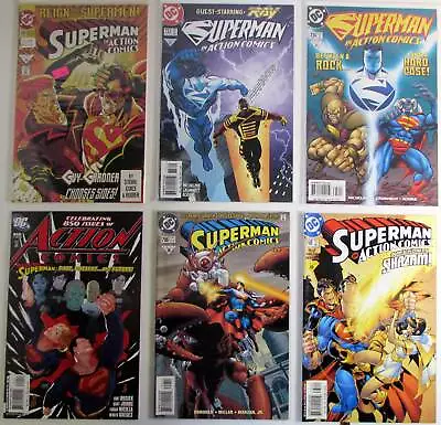 Buy 1993 Action Lot Of 6 #688,733,734,758,768,850 DC 1st Print Comic Books • 4.70£