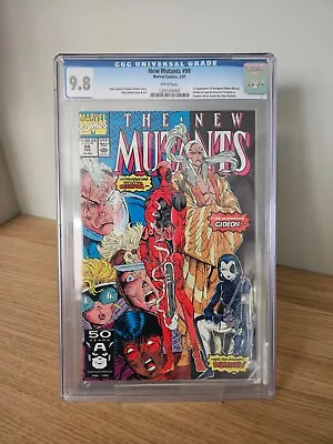Buy The New Mutants #98 CGC 9.8 *First Deadpool Appearance* In UK. • 1,650£