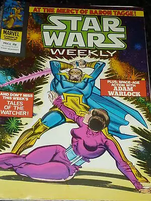 Buy Star Wars Weekly Comic - No 72 - Date 11/07/1979 - UK Marvel Comic • 9.99£