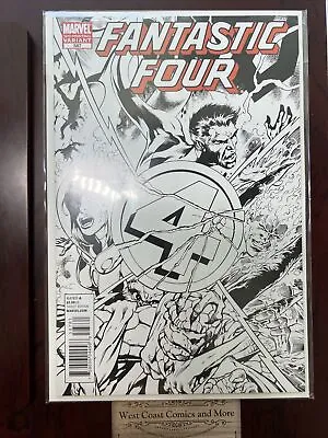 Buy Fantastic Four 587 Variant Cover 3rd Third Print Sketch Unread Marvel Collect FS • 15.04£