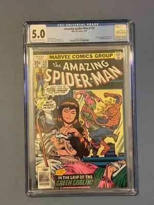 Buy Amazing Spider-Man 178 CGC 5.0  Off White To White Pages • 81£
